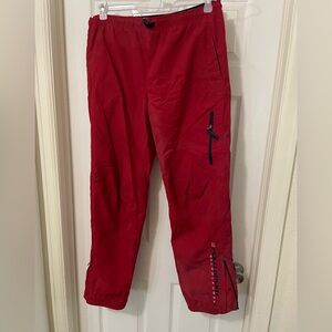 Red Polo Sport Ralph Lauren Athletic Pants stylish pockets EUC so comfortable